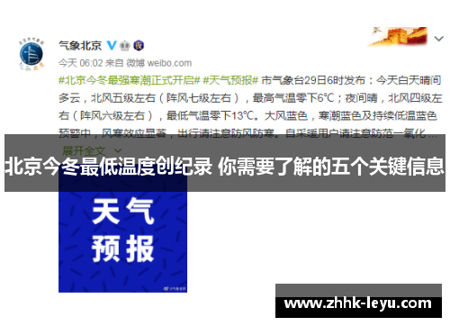 北京今冬最低温度创纪录 你需要了解的五个关键信息