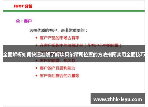 全面解析如何快速准确了解坎贝尔所司位置的方法指南实用全面技巧